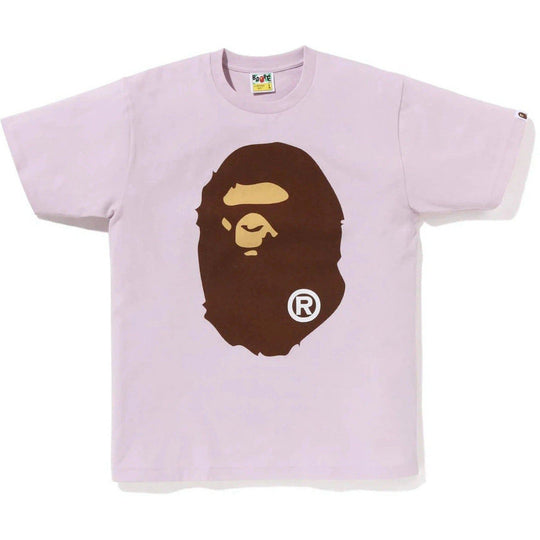 BAPE Pigment Big Ape Head Tee (SS23) Purple