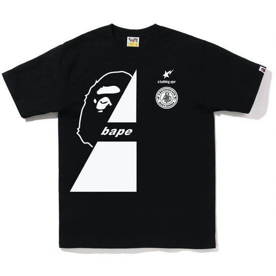 BAPE Soccer #3 Tee Black