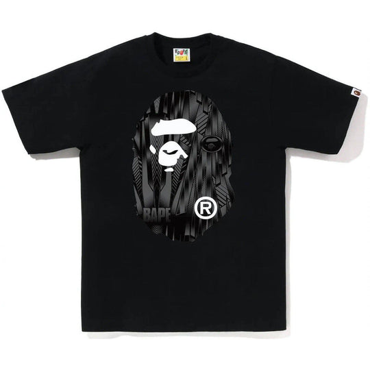BAPE Speed Racer Big Ape Head Tee Black Black