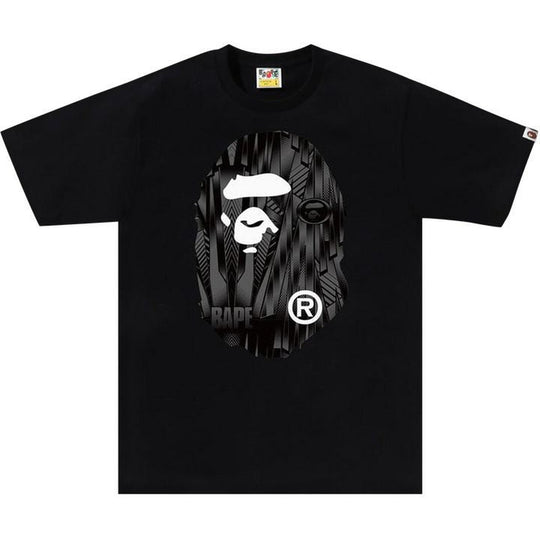 BAPE Speed Racer Big Ape Head Tee Black Black