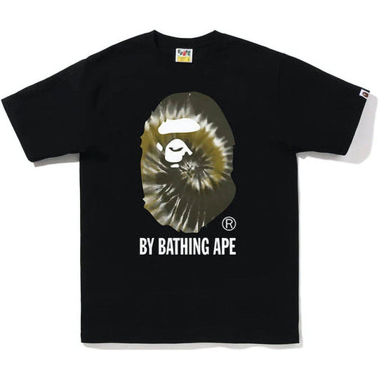 BAPE Tie Dye By Bathing Ape Tee Black Black