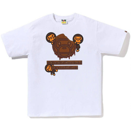 BAPE Valentine Chocolate Baby Milo Tee (SS23) White