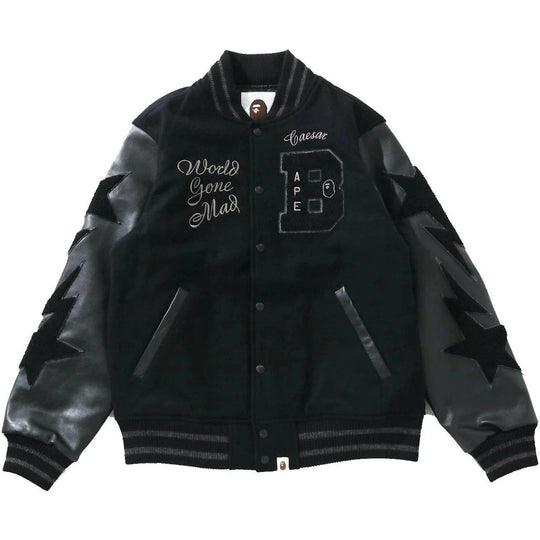 BAPE Varsity Jacket (FW21) Black