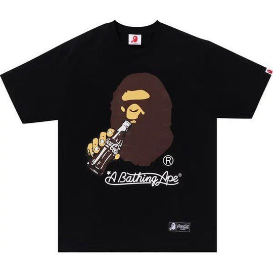 BAPE x Coca-Cola Ape Head Tee Black