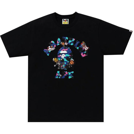 BAPE x Kid Cudi College Moon Man Tee Black