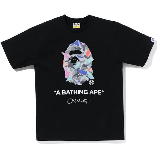 BAPE x Louis De Guzman Ape Head Tee Black