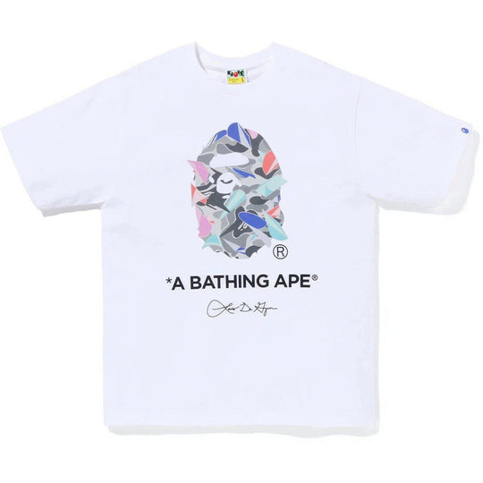 BAPE x Louis De Guzman Ape Head Tee White