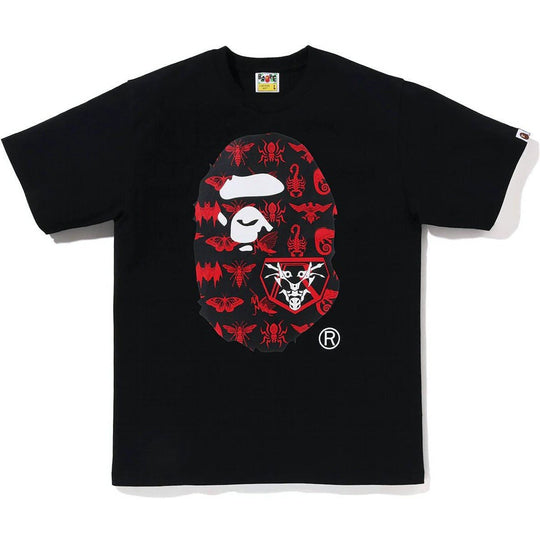 BAPE x Shin Kamen Rider Ape Head Tee Black
