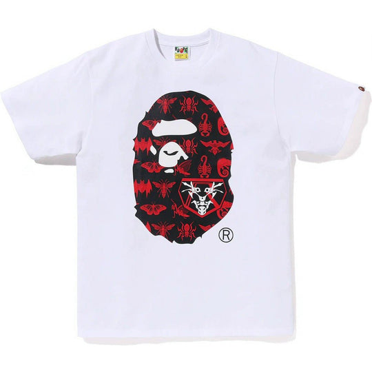 BAPE x Shin Kamen Rider Ape Head Tee White