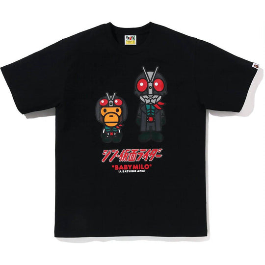BAPE x Shin Kamen Rider No1 Baby Milo Tee Black