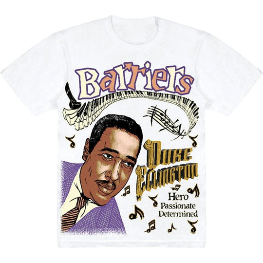 Barriers Duke Ellington T-Shirt White