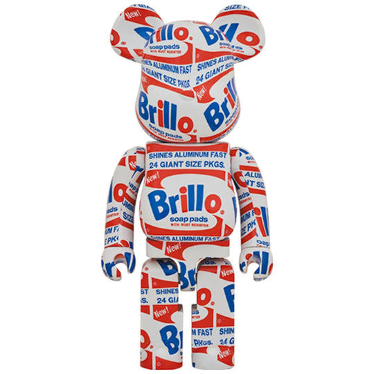 Bearbrick ANDY WARHOL "Brillo" 1000%
