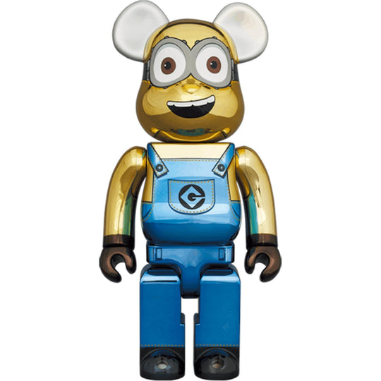 Bearbrick DAVE 1000% CHROME Ver.