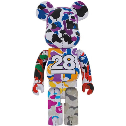 Bearbrick x BAPE 28th Anniversary Camo #2 1000%