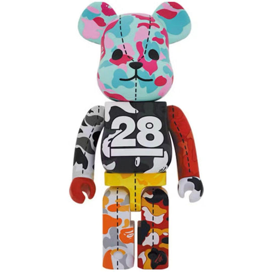 Bearbrick x BAPE 28th Anniversary Camo #3 1000%