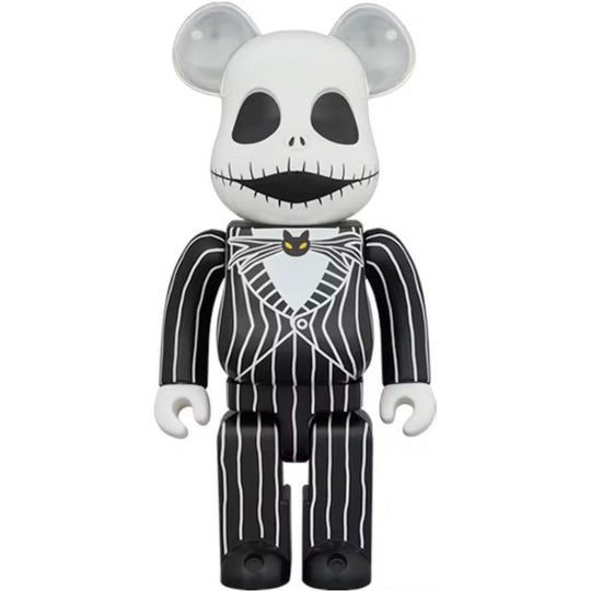 Bearbrick x Disney Tim Burton's The Nightmare Before Christmas Jack Skellington 1000%