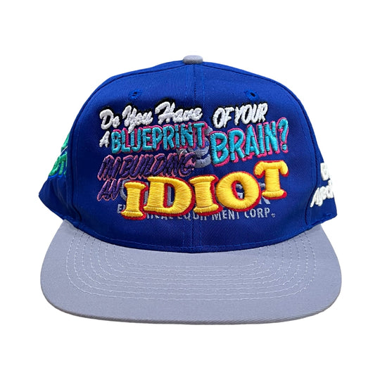 Better with Age Idiotic Vintage Hat Blue / Grey