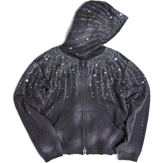 Birth of Royal Child 20K Stellar Diamond Hoodie Gray