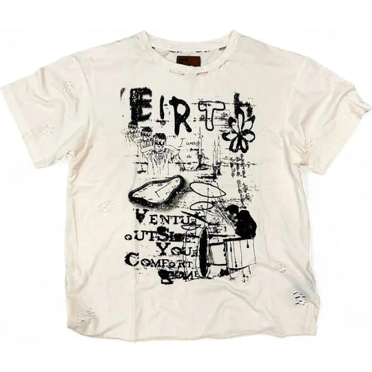 Birth of Royal Child Blues Vintage T-Shirt White