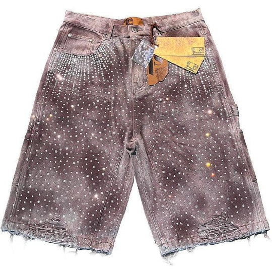 Birth of Royal Child Redial 20k Diamond Jorts Washed Brown