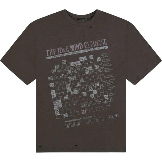 Boredom Kills Scramble Tee Vintage Black