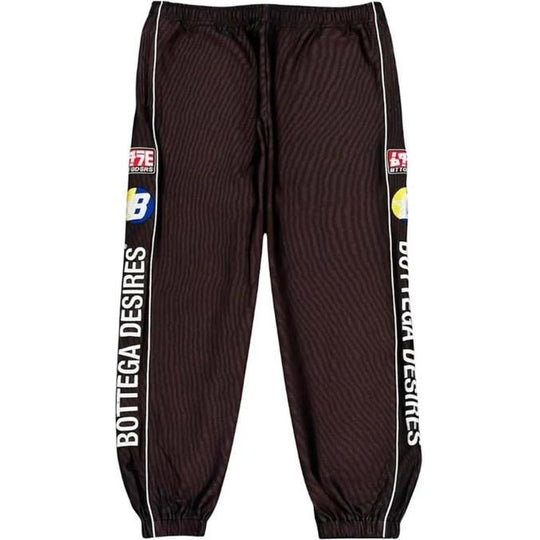 Bottega Desires Race Tracksuit Pants 'Brown'