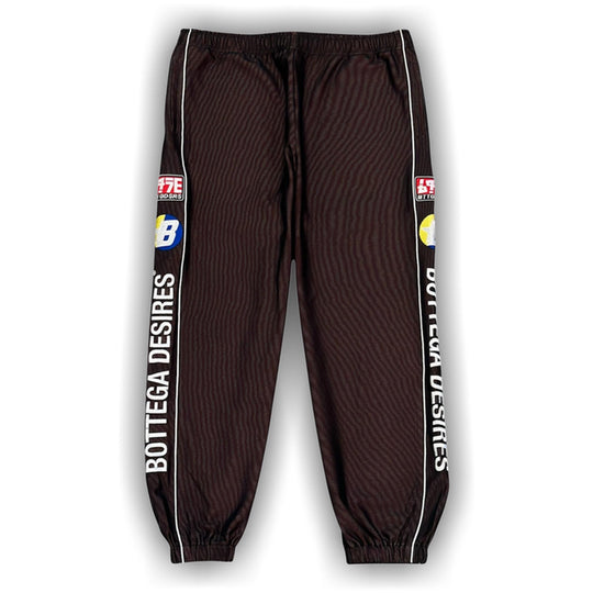 Bottega Desires Race Tracksuit Sweatpants 'Brown'