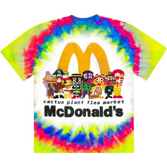 Cactus Plant Flea Market x McDonald's Cactus Buddy! And Friends Tie-Dye T-shirt Custom Tie-Dye