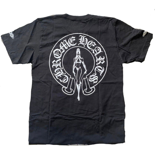 Chrome Hearts Deadly Doll T-Shirt Black/White