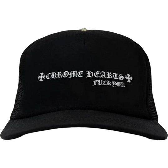 Chrome Hearts Fuck You Hat Black
