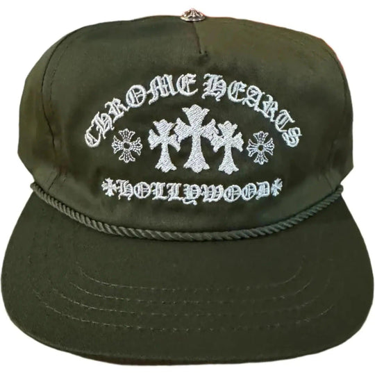 Chrome Hearts Gas Station Hat Olive