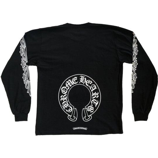 Chrome Hearts Horse Shoe L/S T-shirt Black