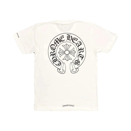 Chrome Hearts Horse Shoe Logo Pocket T-Shirt White