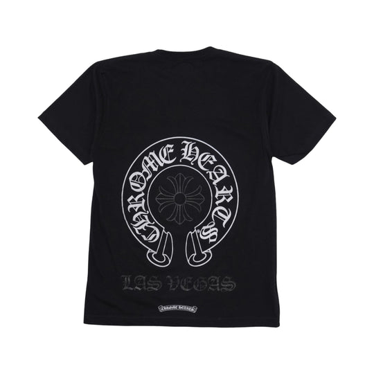 Chrome Hearts Horseshoe Las Vegas Pocket T-shirt Black