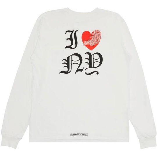 Chrome Hearts I Love NY Tee L/S White