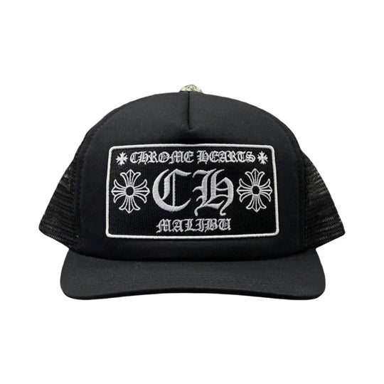 Chrome Hearts Malibu Exclusive Trucker Hat Black