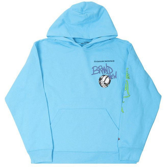 Chrome Hearts Matty Boy Brain Hoodie Blue
