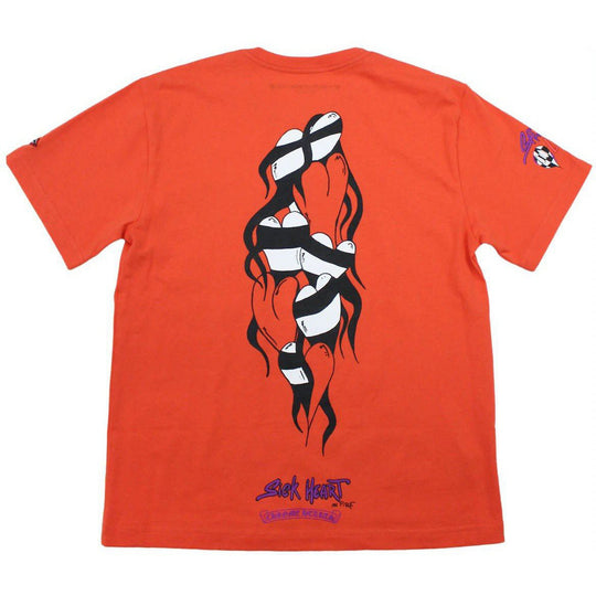 Chrome Hearts Matty Boy Sadistic Lipstick T-shirt Red