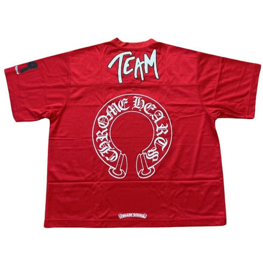 Chrome Hearts Matty Boy Sports Mesh Short Sleeve Warm Up Jersey