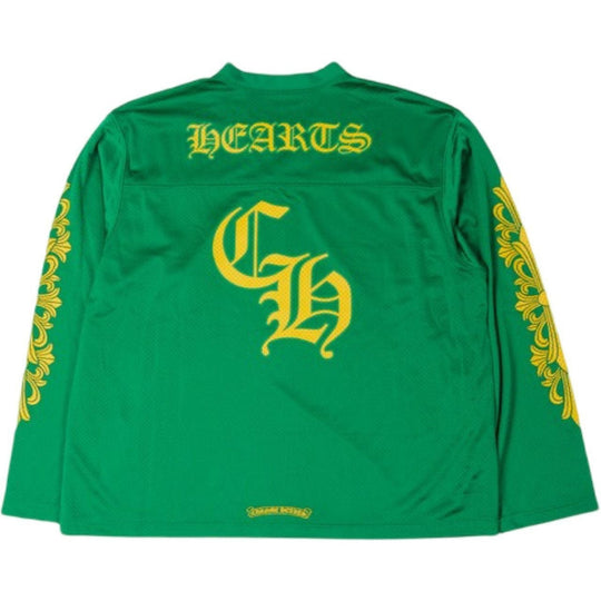 Chrome Hearts Mesh Warm Up Jersey Green