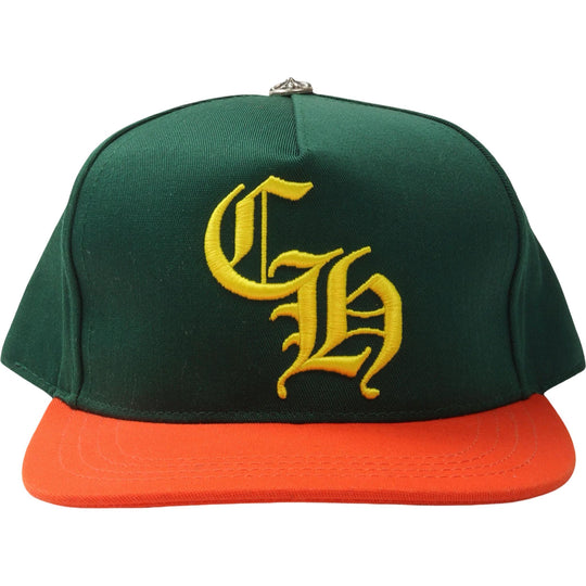 Chrome Hearts Miami Art Basel Exclusive Baseball Hat Green/Orange/Gold