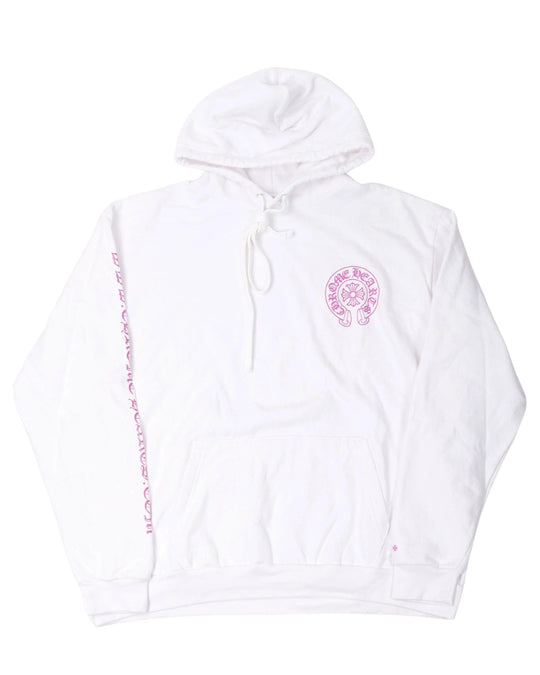 Chrome Hearts Online Exclusive Hoodie White/Purple