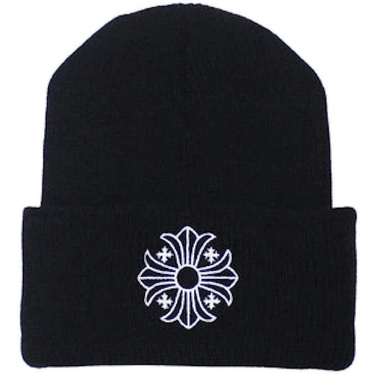 Chrome Hearts Plus Cross Beanie Black