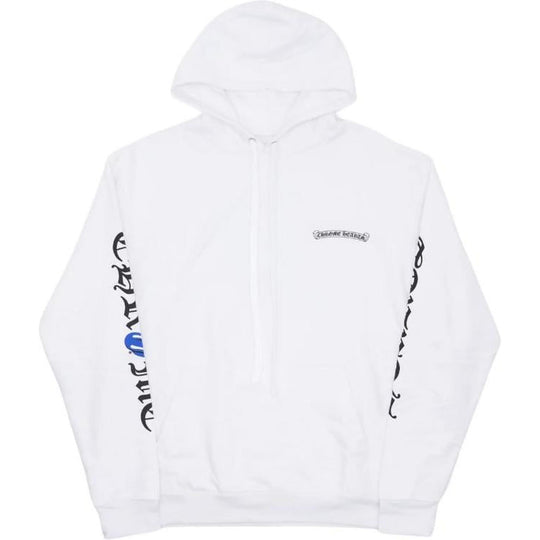 Chrome Hearts Rolling Stones Hoodie White Blue