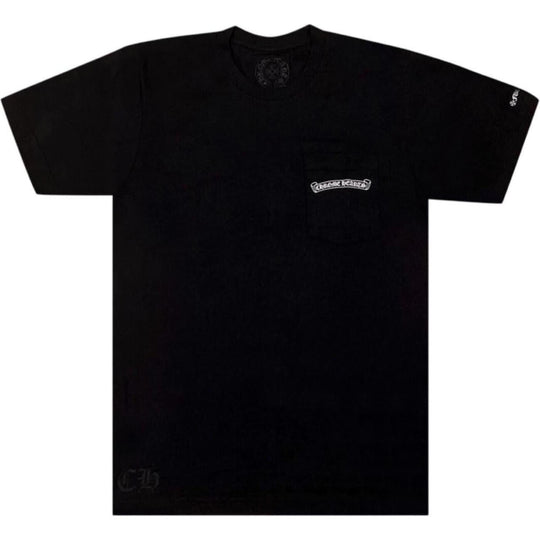 Chrome Hearts Scroll Logo T-shirt Black