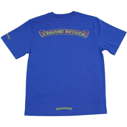 Chrome Hearts Scroll T-Shirt Blue