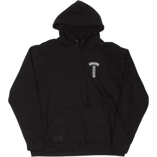 Chrome Hearts Shoulder Logo Hoodie Black