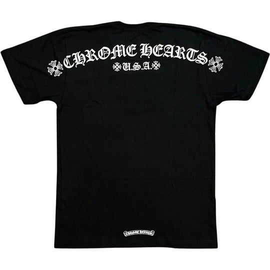 Chrome Hearts Shoulder Logo T-Shirt Black