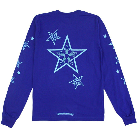 Chrome Hearts Star L/S T-shirt Blue