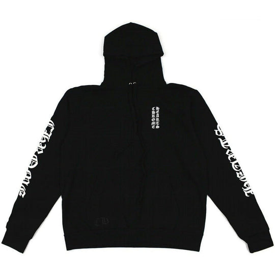 Chrome Hearts Vertical Logo Hoodie Black